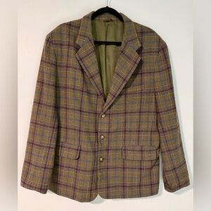 Vintage Gap Plaid Wool Best Blazer